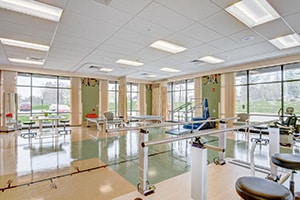 The rehab gym at Twinsburg